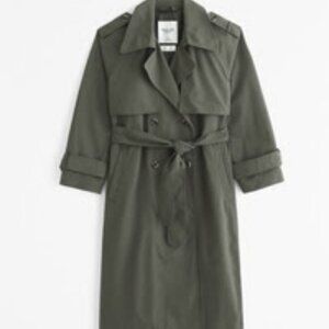 NWT Abercrombie Trench Coat